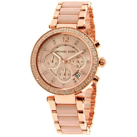 montre michael kors femme parker|michael kors watch price women.